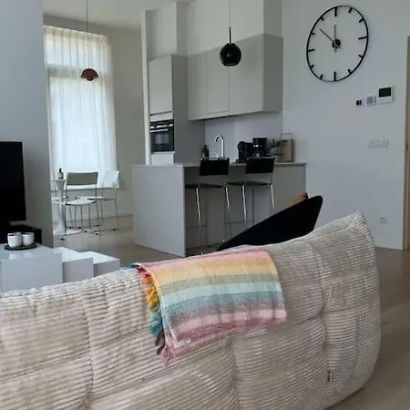 Beautiful Homey Flat At The Belgian Coast Daire