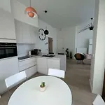 Beautiful Homey Flat At The Belgian Coast Lägenhet *